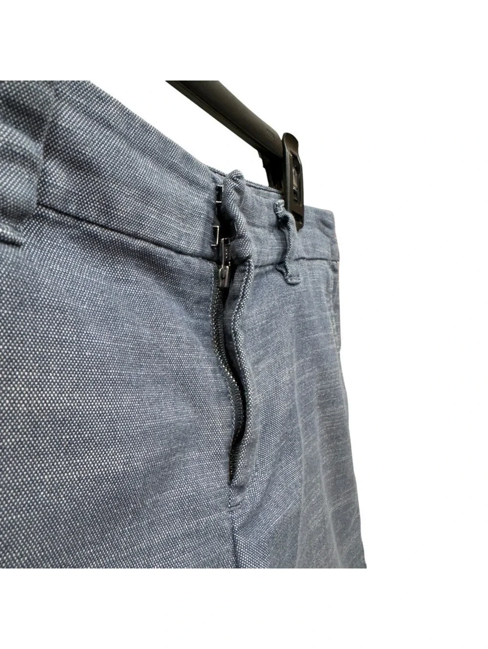TOMMY HILFIGER Women's Bluish Gray Casual Bermuda Shorts Size 8